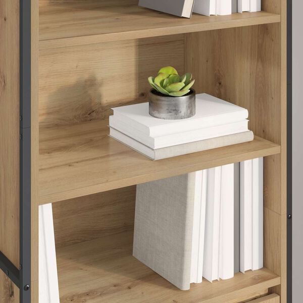 vidaXL Dulapuri &Icirc;nalte 2 pcs Stejar artizanal 60 x 36 x 200 cm