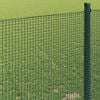 vidaXL Gard din s&acirc;rmă sudată Verde 1.4 x 10 m