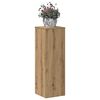 vidaXL Suport de plante stejar artizanal, 33x33x100 cm, lemn prelucrat