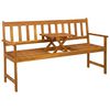 vidaXL bancă de grădină 158 x 55 x 89 cm Lemn Solid de Acacia natural