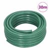 vidaXL Furtun de grădină cu set de racorduri, verde, 0,5", 30 m, PVC