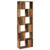 vidaXL Bibliotecă/Separator de cameră, Lemn vechi, 60x24x186 cm