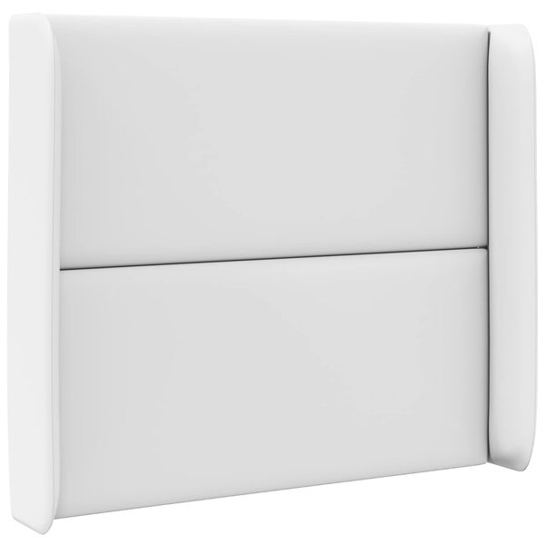 vidaXL Ureche pentru Tăblie Alb 80 x 16 x 4 cm PVC