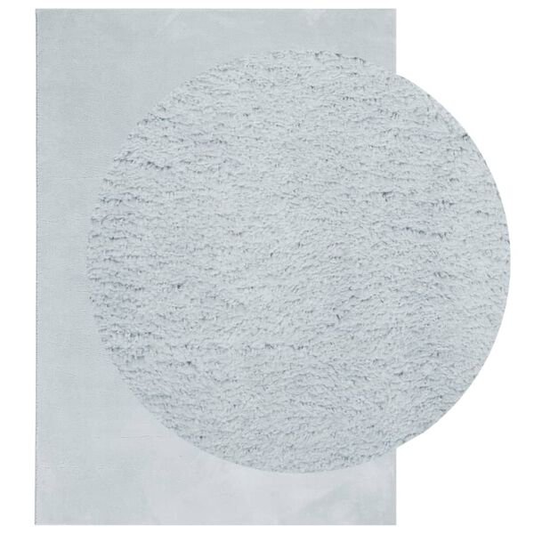 vidaXL Covor HUARTE, fir scurt, moale și lavabil, albastru, 120x170 cm