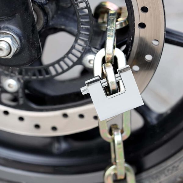 vidaXL Lacăt Argintiu 4,2 x 1,9 x 4 cm Oțel