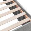 vidaXL Cadru de pat, gri beton, 100x200 cm, lemn prelucrat