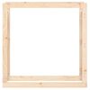 vidaXL Rastel pentru lemne de foc, 100x25x100 cm, lemn masiv pin