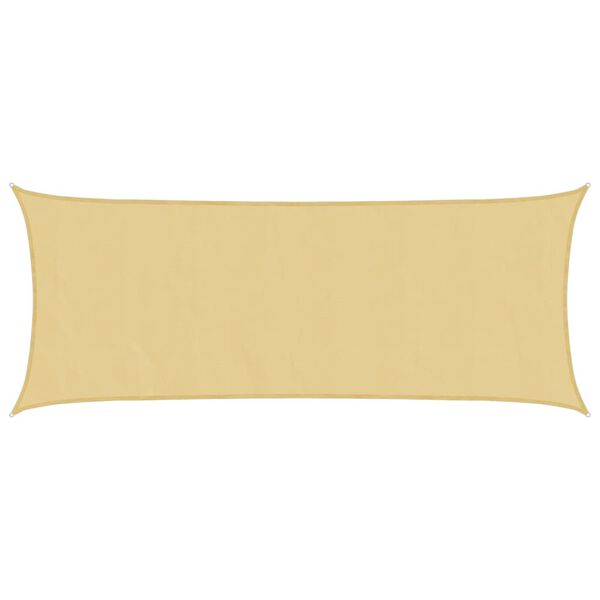 vidaXL Parasolar, nisipiu, 5x2 m, 100% poliester Oxford