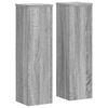 vidaXL Suporturi de plante 2 buc. gri sonoma 17x17x60cm lemn prelucrat