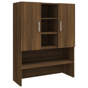 vidaXL Dulap mașină de spălat, stejar maro, 70,5x25,5x90 cm