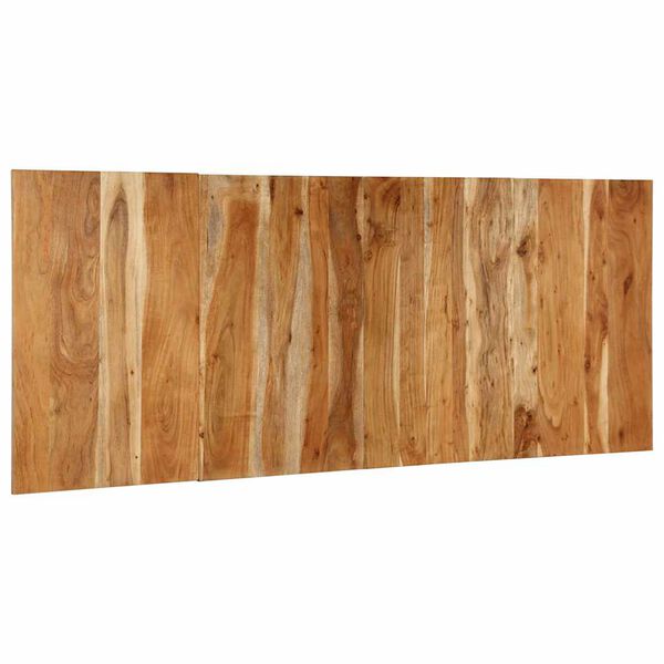 vidaXL Tăblie de pat 200 cm din lemn masiv de salc&acirc;m