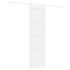 vidaXL Ușă glisantă ORKDAL 61 x 198,5 cm Lemn prelucrat Alb