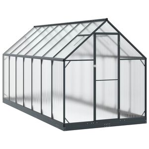 vidaXL Seră de grădină 185 x 423,5 x 207 cm