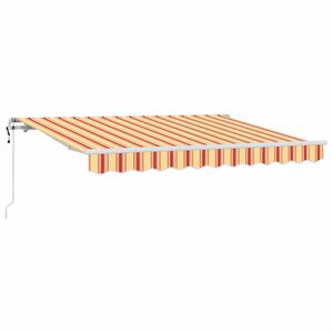 vidaXL Cortina Retractabilă Galben 350 x 200 cm țesătură