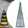vidaXL Pom de Crăciun LED 1028 LED-uri colorate 403 cm