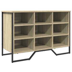 vidaXL Pantofar, stejar sonoma, 90x38x61,5 cm, lemn prelucrat