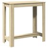 vidaXL Masă de bar, stejar Sonoma, 102x50x103,5 cm, lemn prelucrat