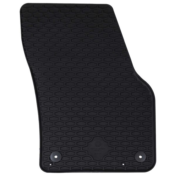 vidaXL Covor pentru mașină 4 pcs Negru VW TIGUAN TDI Cauciuc