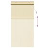vidaXL Rulou textil cu perdele Manual Natură 120 x 220 cm Bambus
