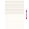 vidaXL Jaluzea tip zebra 95x100 cm lățime țesătură 90,9 cm poliester