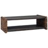 vidaXL Masă de cafea natural 110 x 55 x 35 cm Lemn masiv de mahon