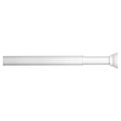 Sealskin Bară pentru perdea de duș telescopică, alb, 255 cm