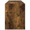 vidaXL Dulap pentru discuri de vinil Stejar fumuriu 78,5 x 35 x 45 cm