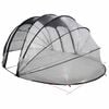 vidaXL Cort pentru piscină Transparent 538 x 440 x 204 cm PVC