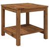 vidaXL Masă de cafea natural 48,5 x 49 x 45 cm Lemn Solid de Acacia