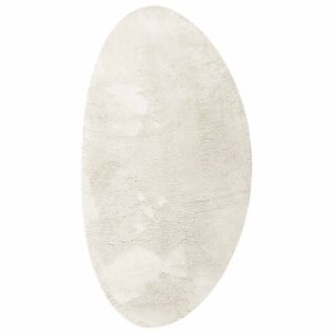vidaXL Covor HUARTE Crem 80 x 150 cm Poliester