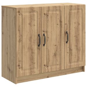 vidaXL Bufet Stejar Artizanal 89 x 34,5 x 77 cm Lemn prelucrat