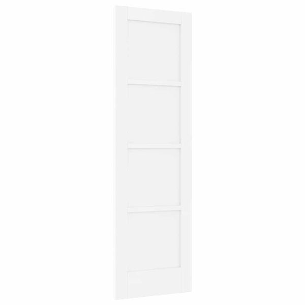 vidaXL Ușă de interior ORKDAL Alb 61 x 198,5 cm placaj