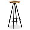 vidaXL Set mobilier de bar, 3 piese, lemn masiv reciclat