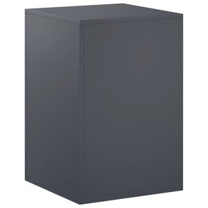 vidaXL Suport pentru plante Antracit 40 x 40 x 60 cm Oţel inoxidabil