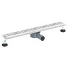 vidaXL Scurgere pentru duș cu design pe linie și sifon de 360&deg; 70 cm