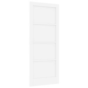 vidaXL Ușă de interior Alb 83 x 202 cm placaj