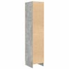 vidaXL Bufet Gri din beton 35 x 39 x 168 cm