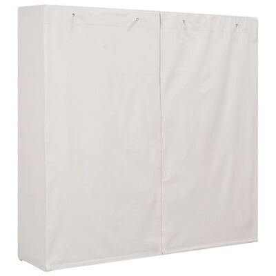 vidaXL Șifonier, alb, 173x40x170 cm, material textil