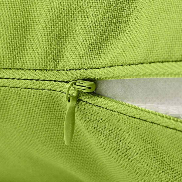 vidaXL Perne de exterior, 2 buc., verde măr, 45 x 45 cm