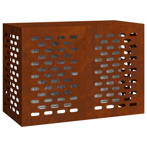 vidaXL Husă pentru aer condiționat Ruginit 100 x 50 x 70 cm