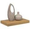 vidaXL Raft de perete Pe perete Maro 40 x 23,5 x 4 cm Lemn compozit