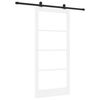 vidaXL Ușă glisantă ORKDAL 93 x 202 cm Lemn masiv de pin și sticlă