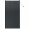 vidaXL Jaluzea venetiană Negru 220 x 110 cm 25 mm Aluminiu
