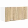 vidaXL Dulap suspendat Stejar Sonoma 80 x 31 x 40 cm Lemn prelucrat
