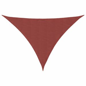 vidaXL Velă de umbrire, culoare teracotă, 7x5x5 m, 100% poliester, Oxford