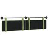 vidaXL Cap de pat suspendat Verde deschis 210 x 55 x 5 cm Catifea