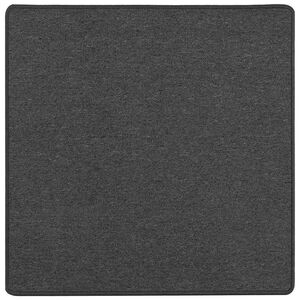vidaXL Runner din covor Gri &icirc;nchis 100 x 100 cm 100% polipropilenă