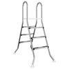 vidaXL Scară pentru piscină supraterană 100 cm 3-Step Argintiu