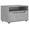 vidaXL Dulap TV "VISNES" Beton Gri 60x40x38 cm Lemn prelucrat