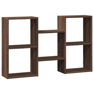 vidaXL Raft de perete, stejar maro, 96x18x60 cm, lemn compozit